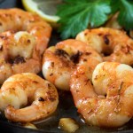 shrimp cooked on a plate