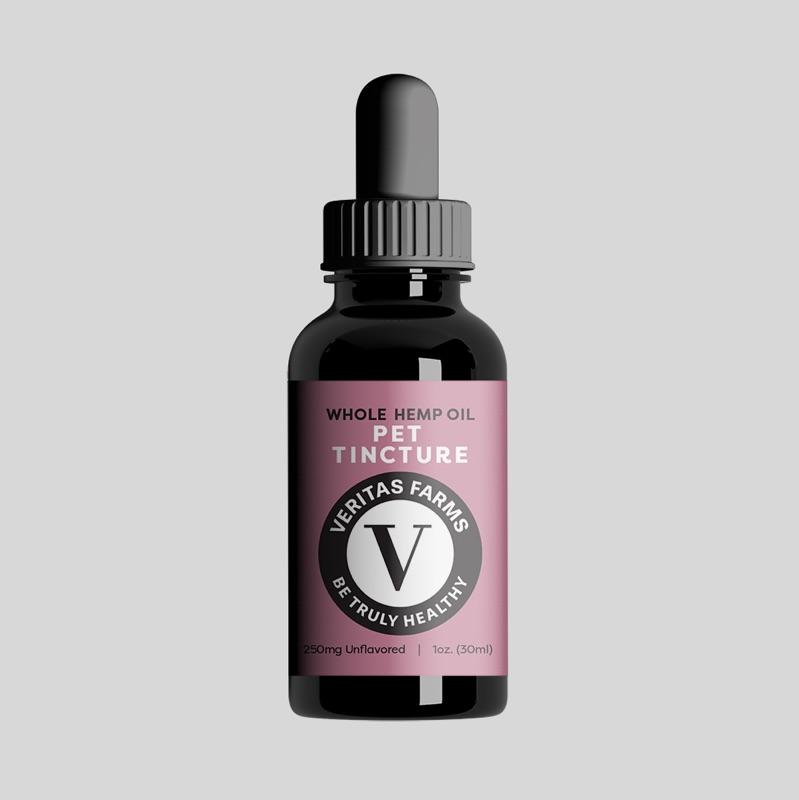 Veritas Farms pet tincture hemp oil