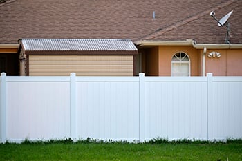 Vinyl fence