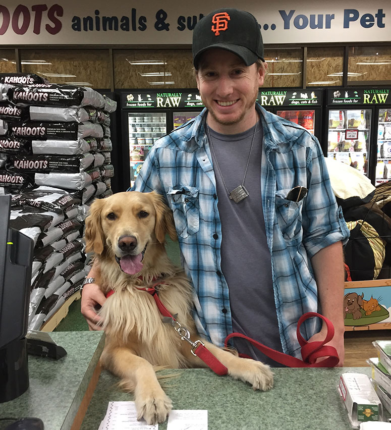 Jenny, a Golden Retriever