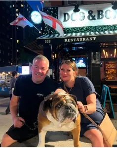 Bulldog at Dog&Bone tavern